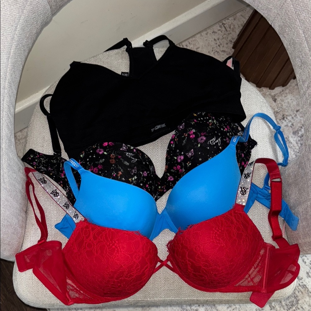 VICTORIA’S SECRET BRA BUNDLE 38C AND XL